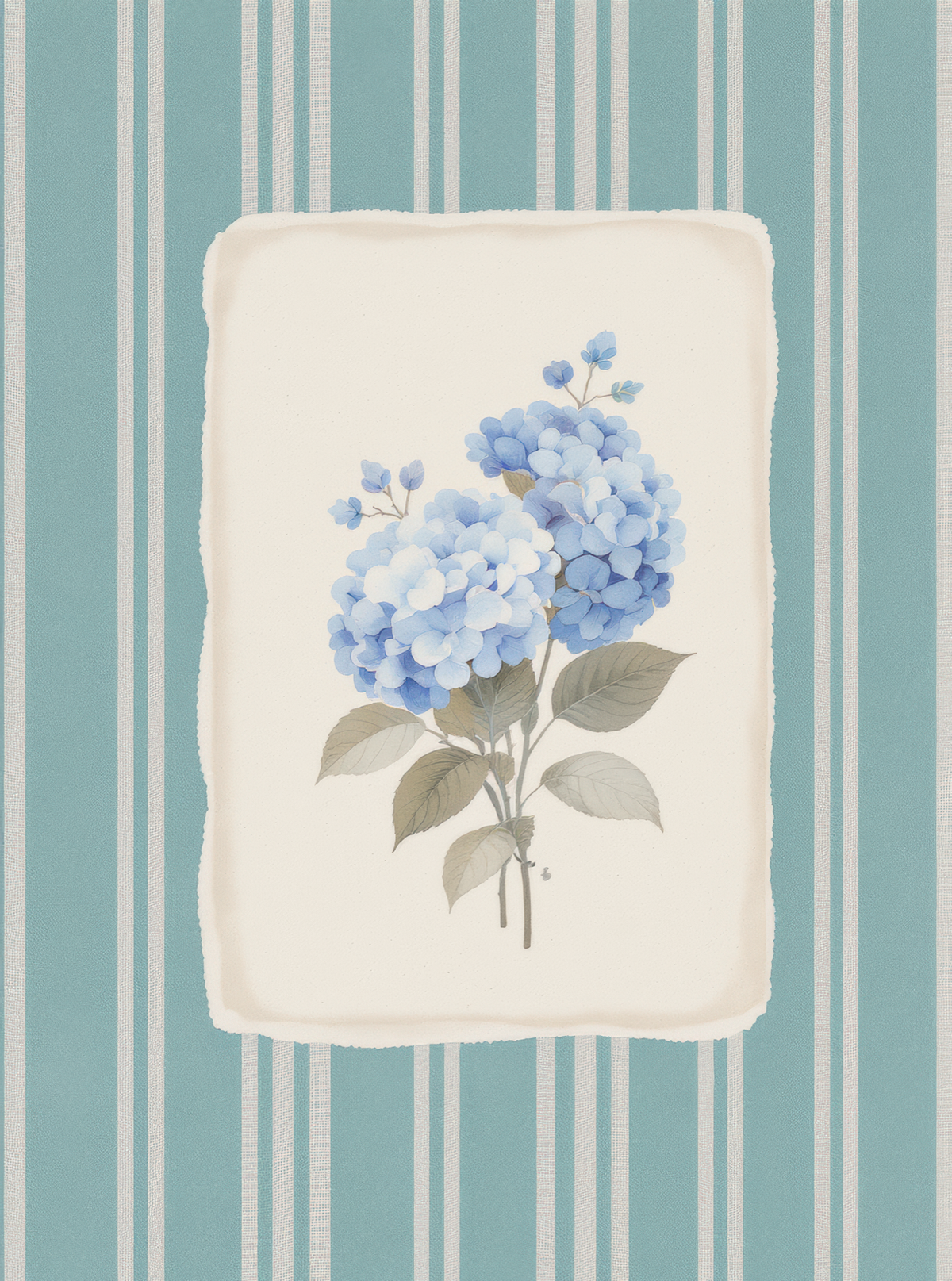 Blue Hydrangea Bouquet