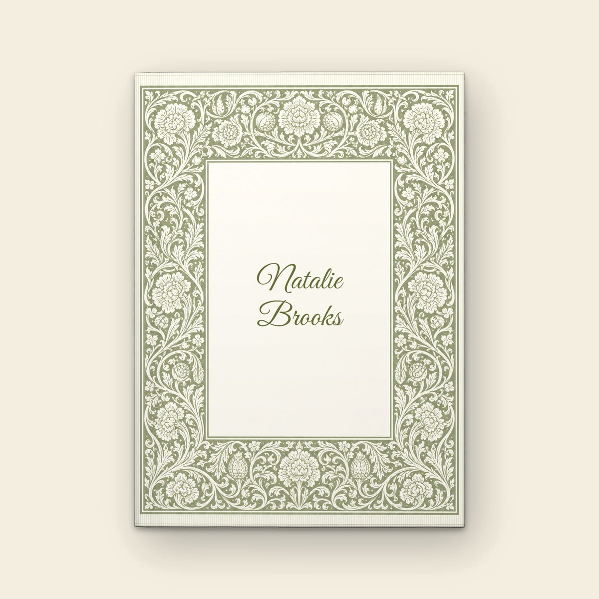 Arts & Crafts Floral Frame