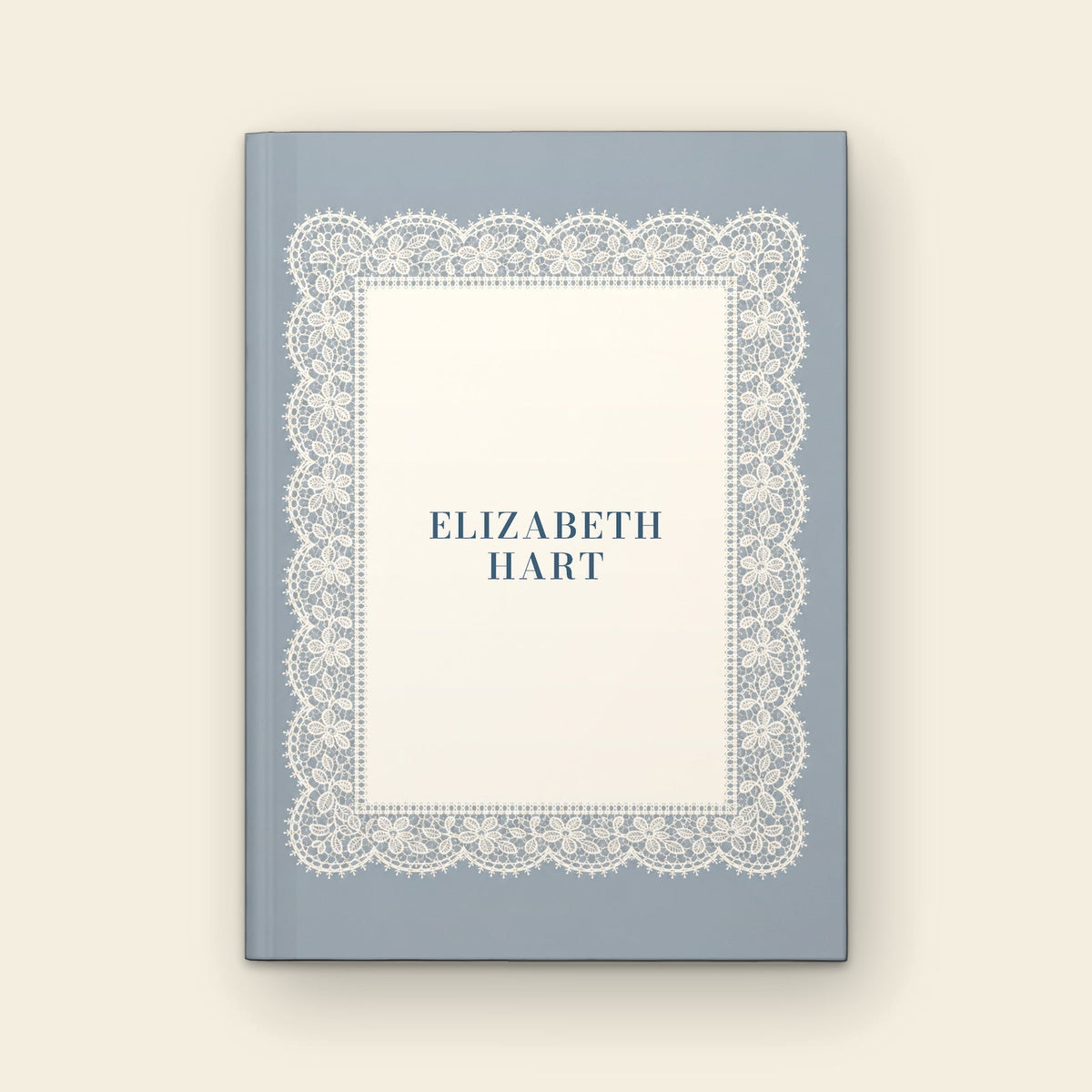 Dusty Blue Lace Frame
