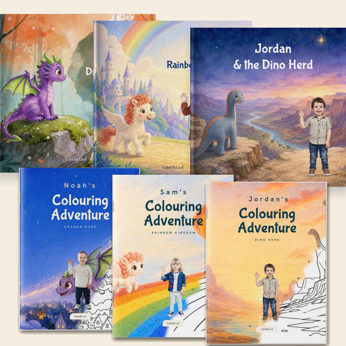 Their Read & Colour Collection