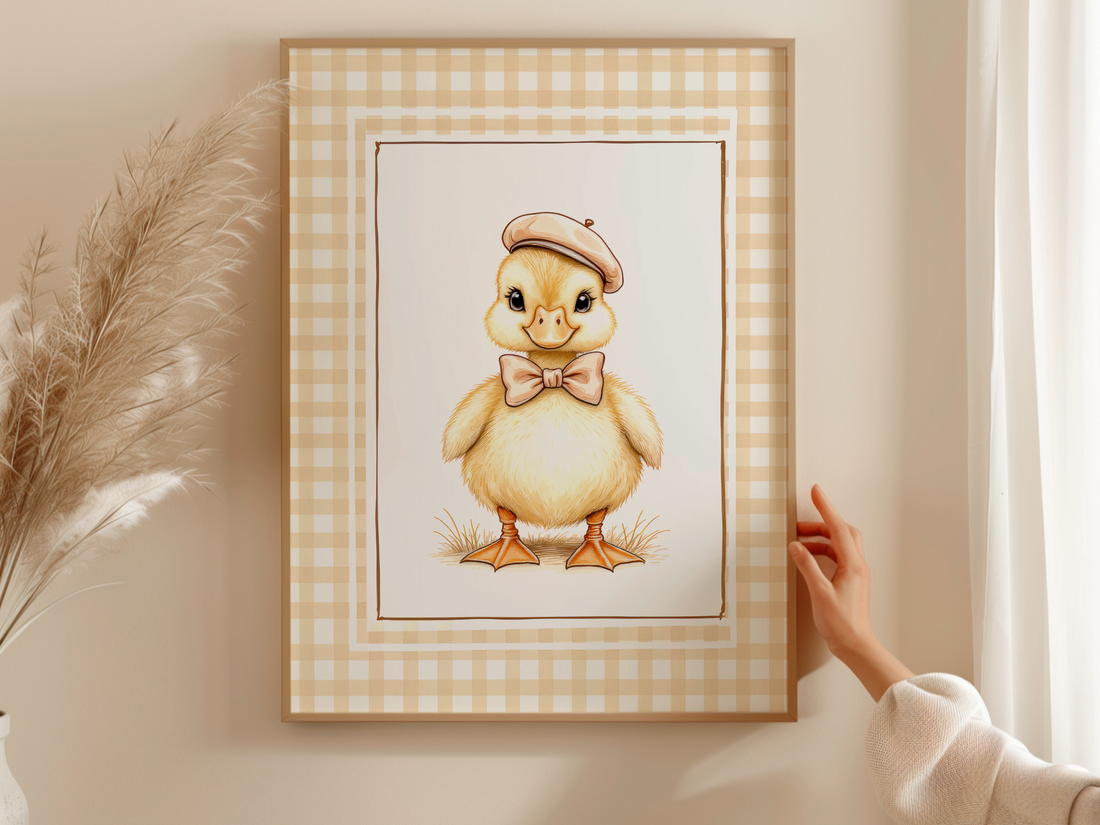 Duckling Beret Bowtie