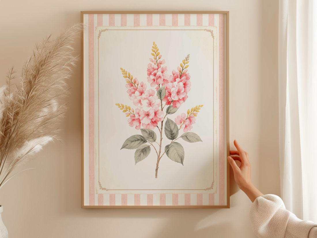 Pink Foxglove Botanical