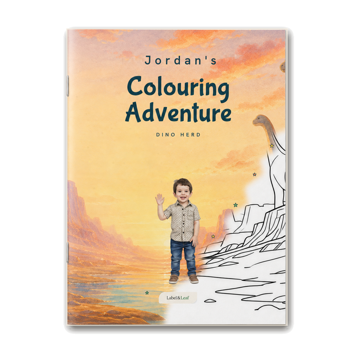 Dino Herd Coloring Adventure