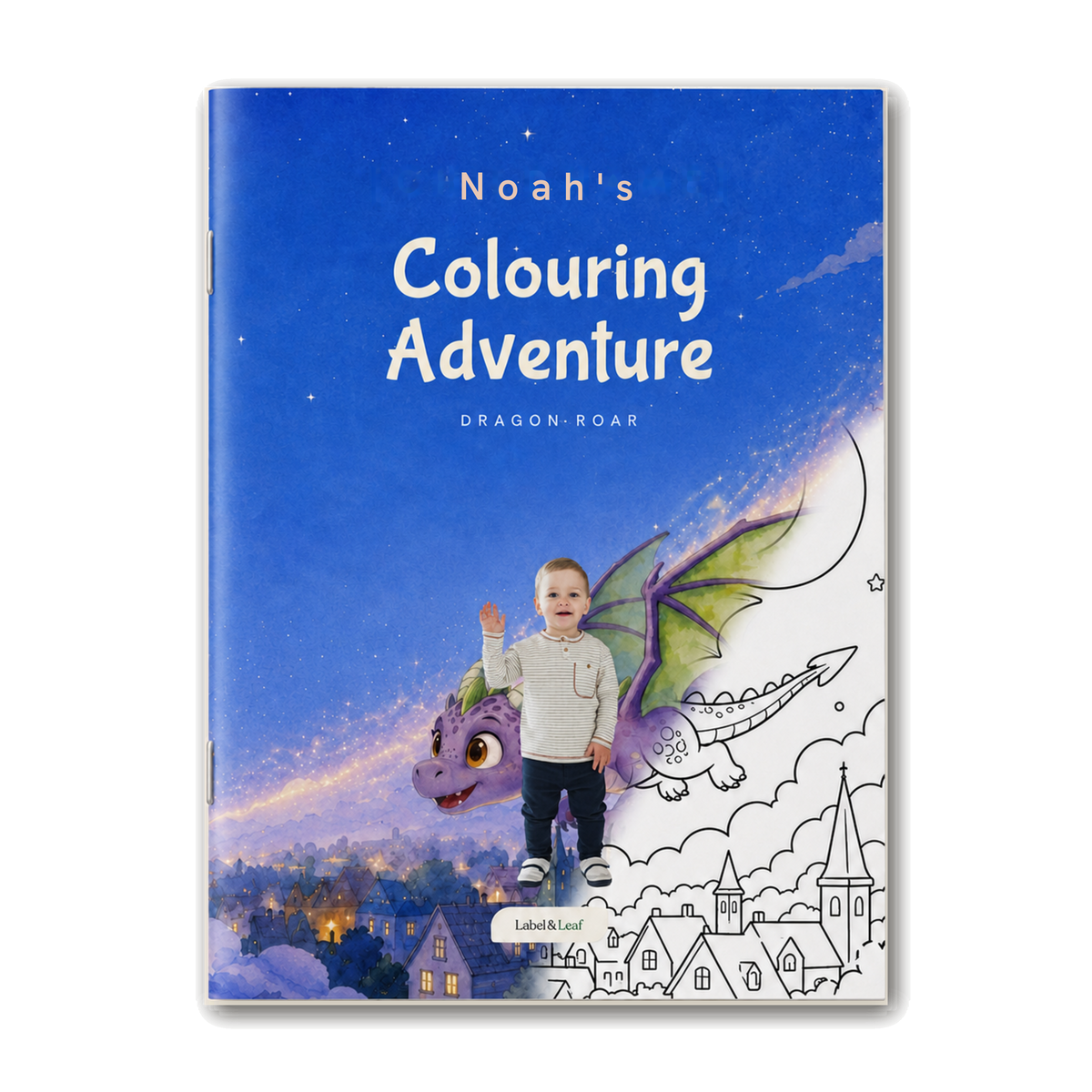 Dragon Roar Colouring Adventure