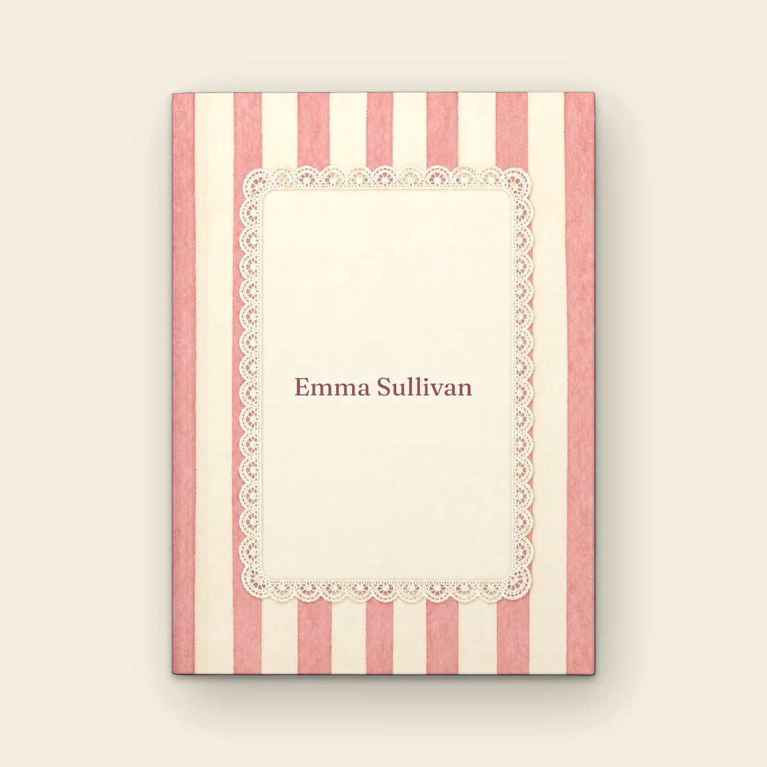 Rose Lace Stripe — Hardcover